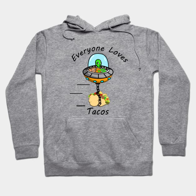 Love Tacos Hoodie by BishBashBosh